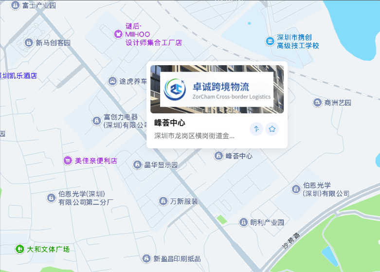 company location map